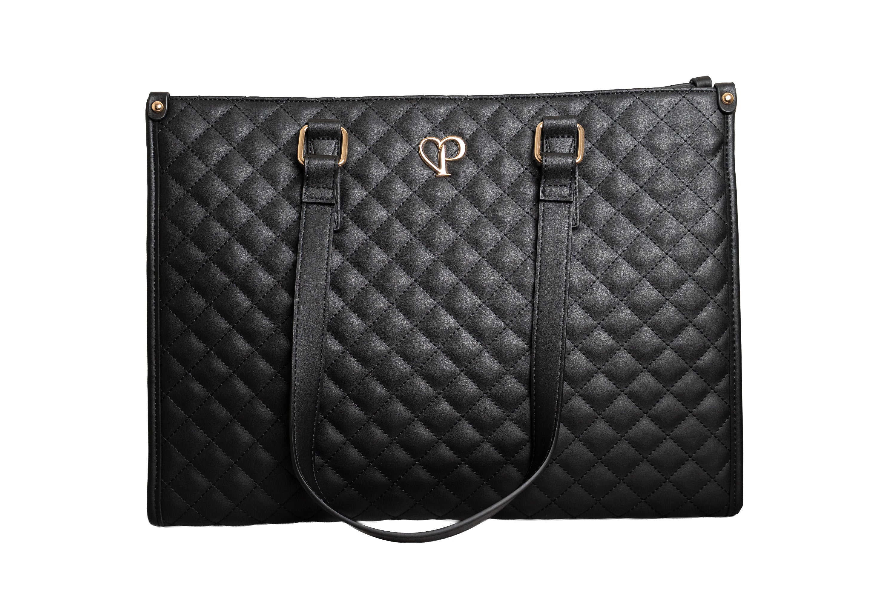 Philippa Classic – Bolso para Laptop 15.6” y Lonchera (Negro)